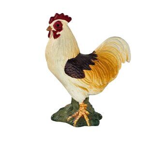 Schleich Colorful Rooster Chicken #13127 Farm Animals Figure Collectable